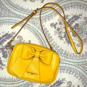 Karl Lagerfeld Bow Crossbody